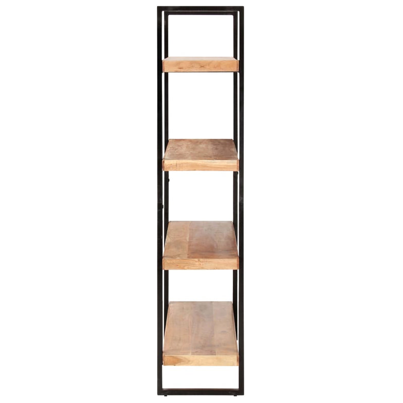 vidaXL 4-Tier Bookcase 160x40x180 cm Solid Acacia Wood