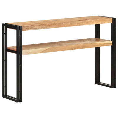 vidaXL Console Table 90x30x75 cm Solid Acacia Wood