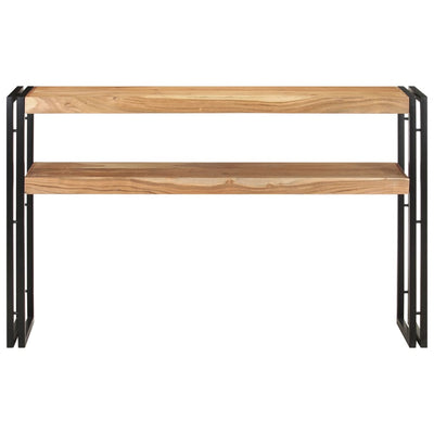 vidaXL Console Table 90x30x75 cm Solid Acacia Wood