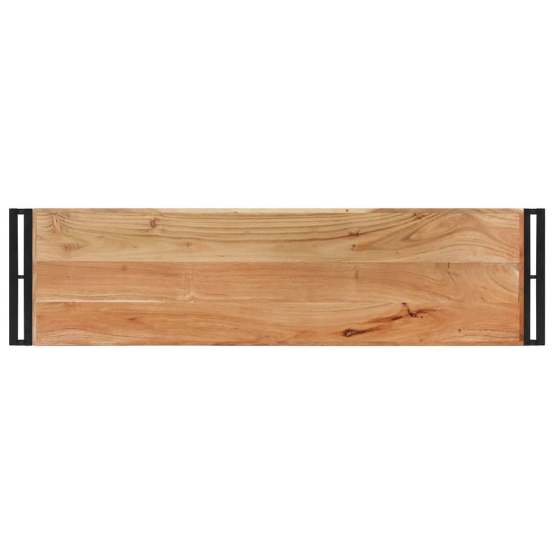 vidaXL Console Table 90x30x75 cm Solid Acacia Wood