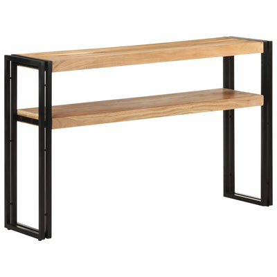 vidaXL Console Table 90x30x75 cm Solid Acacia Wood