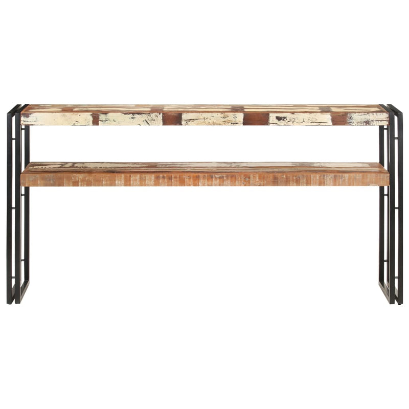 vidaXL Console Table 150x30x75 cm Solid Reclaimed Wood