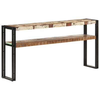 vidaXL Console Table 150x30x75 cm Solid Reclaimed Wood