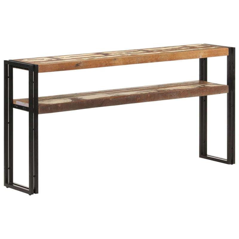 vidaXL Console Table 150x30x75 cm Solid Reclaimed Wood
