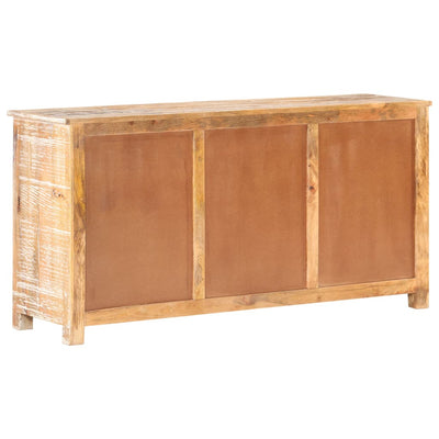 vidaXL Sideboard 151x40x75 cm Rough Acacia Wood