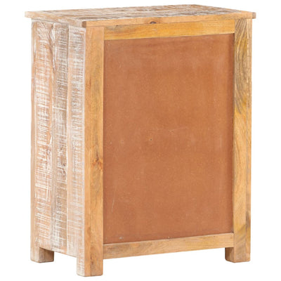 vidaXL Sideboard 61x35x76 cm Rough Acacia Wood