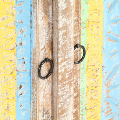 vidaXL Sideboard 61x35x76 cm Rough Acacia Wood