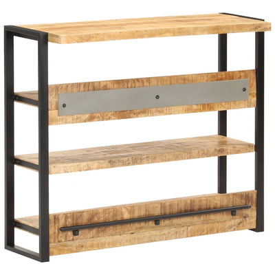 vidaXL Bar Table 120x40x101 cm Rough Mango Wood
