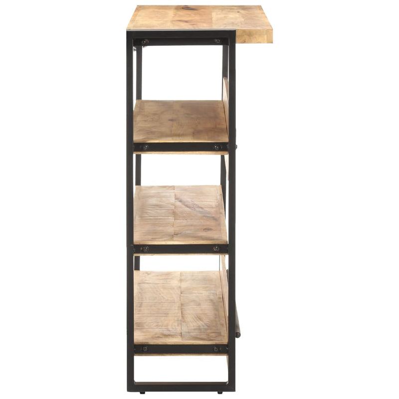 vidaXL Bar Table 120x40x101 cm Rough Mango Wood