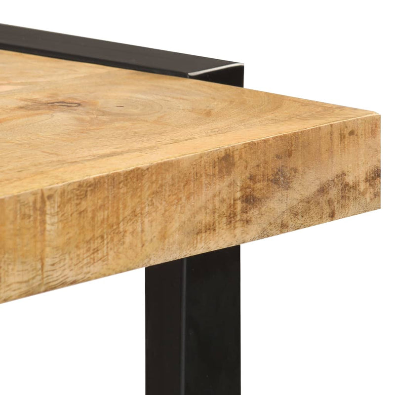 vidaXL Bar Table 120x40x101 cm Rough Mango Wood
