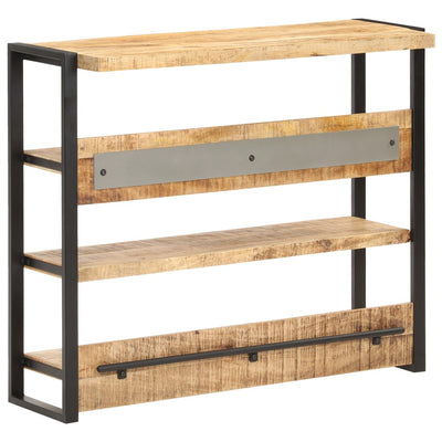 vidaXL Bar Table 120x40x101 cm Rough Mango Wood