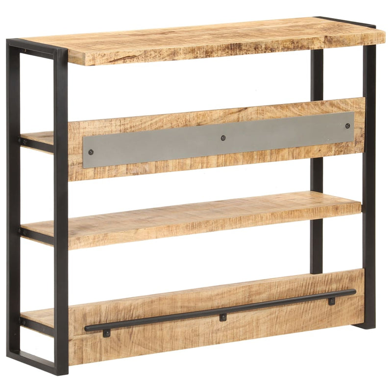 vidaXL Bar Table 120x40x101 cm Rough Mango Wood