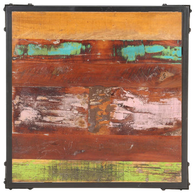 vidaXL Coffee Table 60x60x35 cm Solid Reclaimed Wood
