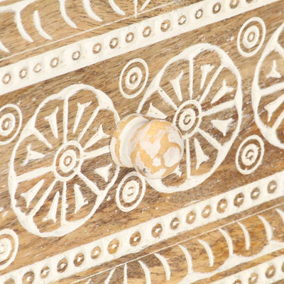 vidaXL Sideboard 60x35x75 cm Solid Mango Wood