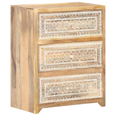 vidaXL Sideboard 60x35x75 cm Solid Mango Wood