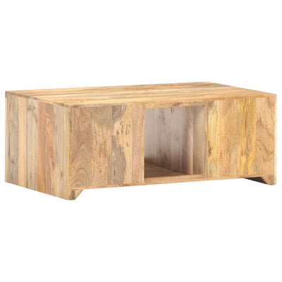 vidaXL Coffee Table 90x50x35 cm Solid Mango Wood