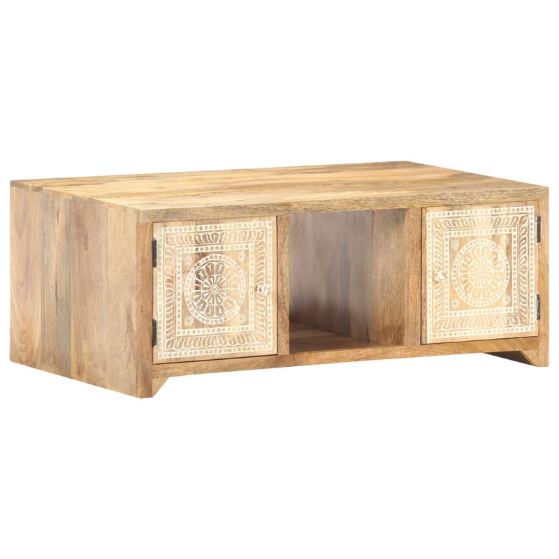 vidaXL Coffee Table 90x50x35 cm Solid Mango Wood