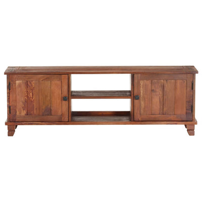vidaXL TV Cabinet Honey Brown 120x30x41 cm Solid Acacia Wood