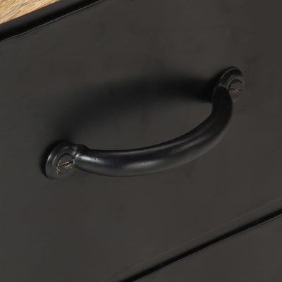 vidaXL TV Cabinet 90x30x41 cm Rough Mango Wood