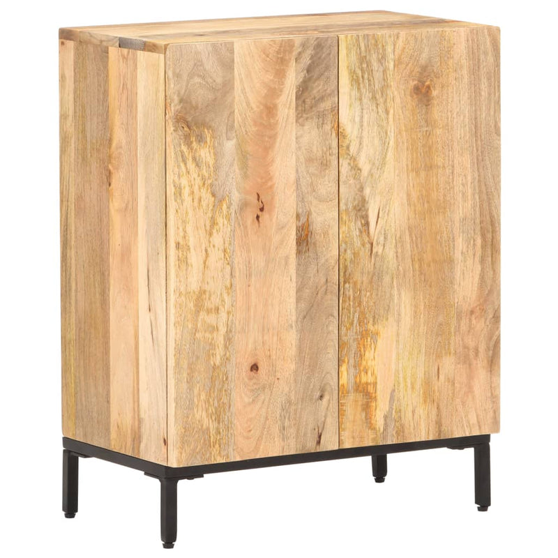 vidaXL Sideboard 60x35x77 cm Solid Mango Wood