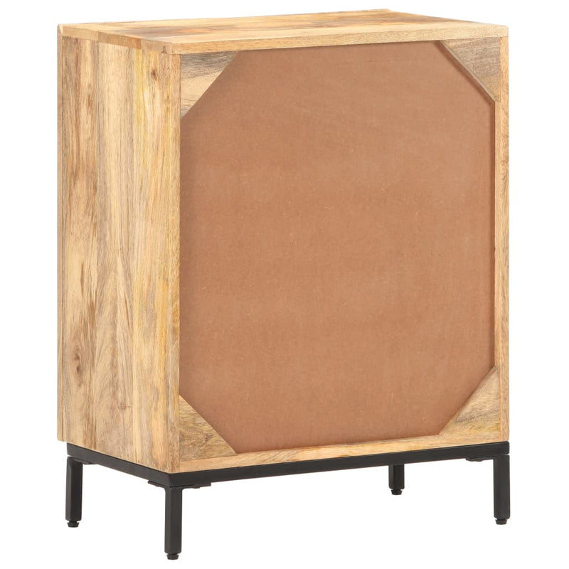 vidaXL Sideboard 60x35x77 cm Solid Mango Wood
