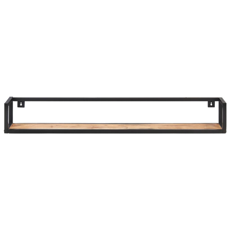 vidaXL Wall Shelves 2 pcs 120 cm Solid Acacia Wood