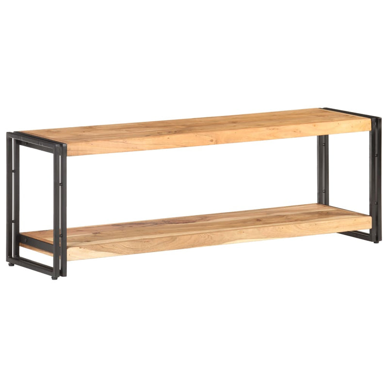 vidaXL TV Cabinet 120x30x40 cm Solid Acacia Wood