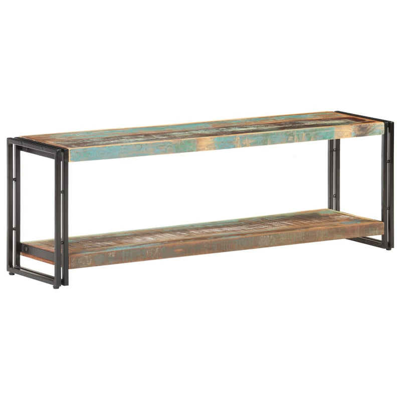 vidaXL TV Cabinet 120x30x40 cm Solid Reclaimed Wood