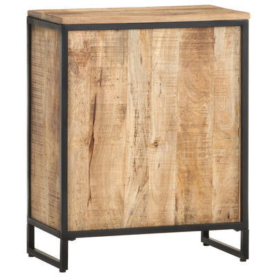 vidaXL Wine Cabinet 62x33x78.5 cm Rough Mango Wood