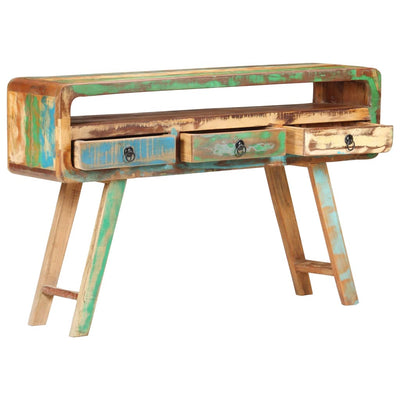 vidaXL Sideboard 120x30x75 cm Solid Reclaimed Wood