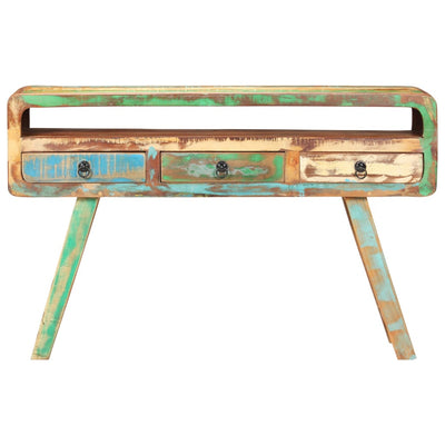 vidaXL Sideboard 120x30x75 cm Solid Reclaimed Wood