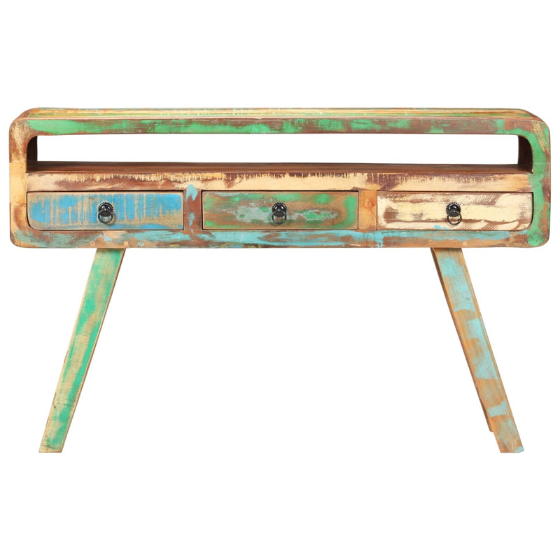 vidaXL Sideboard 120x30x75 cm Solid Reclaimed Wood