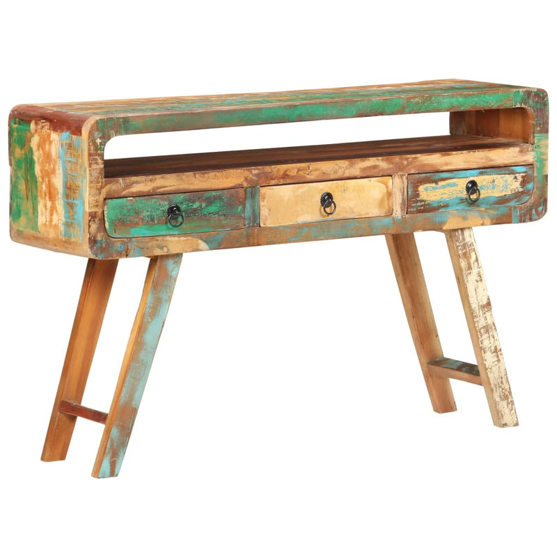 vidaXL Sideboard 120x30x75 cm Solid Reclaimed Wood