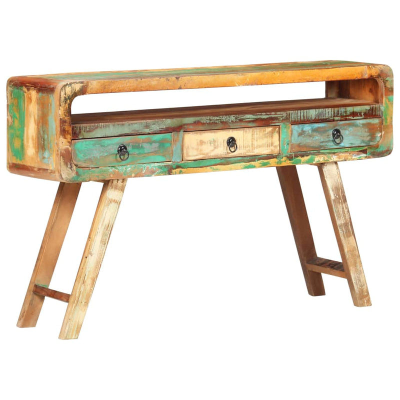 vidaXL Sideboard 120x30x75 cm Solid Reclaimed Wood