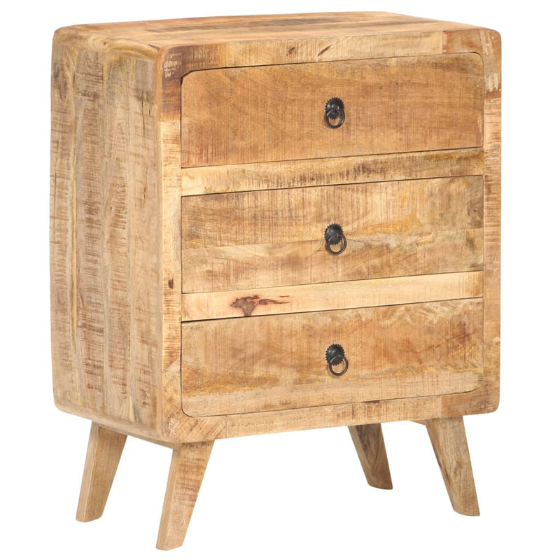 vidaXL Sideboard 60x35x75 cm Rough Mango Wood
