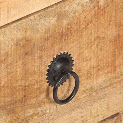 vidaXL Sideboard 60x35x75 cm Rough Mango Wood