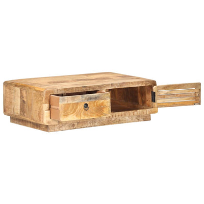 vidaXL Coffee Table 90x60x29 cm Rough Mango Wood