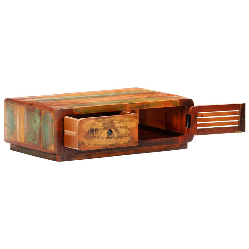 vidaXL Coffee Table 90x60x29 cm Solid Reclaimed Wood