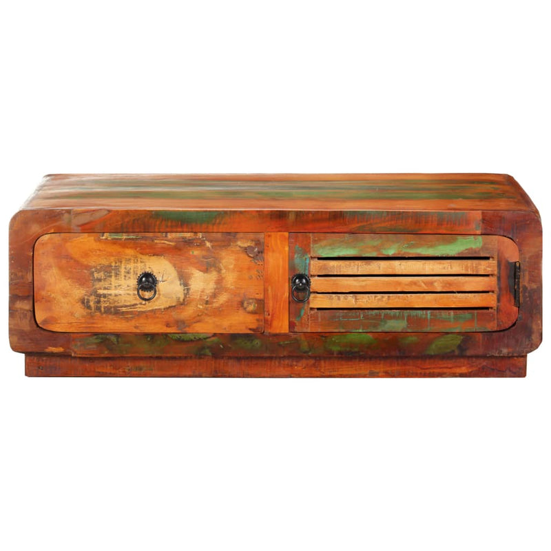 vidaXL Coffee Table 90x60x29 cm Solid Reclaimed Wood