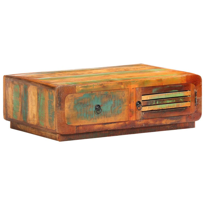 vidaXL Coffee Table 90x60x29 cm Solid Reclaimed Wood