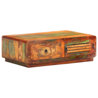 vidaXL Coffee Table 90x60x29 cm Solid Reclaimed Wood