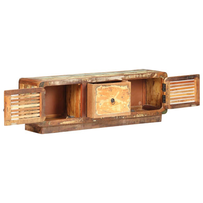 vidaXL TV Cabinet 120x30x40 cm Solid Reclaimed Wood