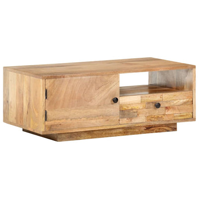 vidaXL Coffee Table 90x50x35 cm Solid Mango Wood