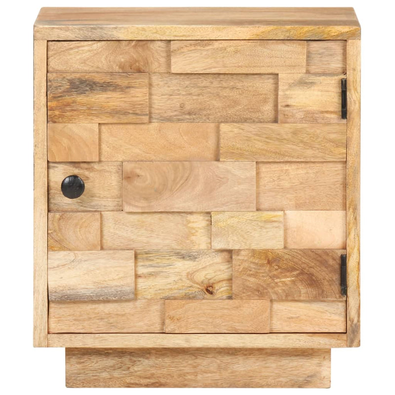 vidaXL Bedside Cabinet 40x30x45 cm Solid Mango Wood