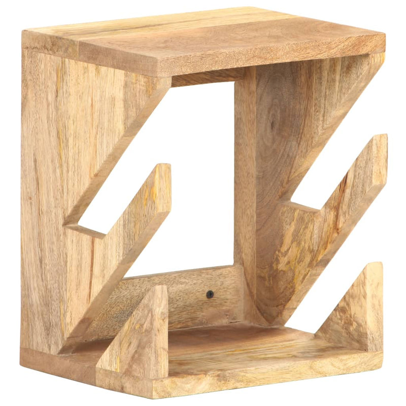 vidaXL Wall Mounted Skateboard Holder 25x20x30 cm Solid Mango Wood