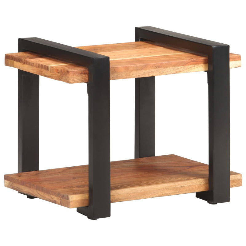 vidaXL Bedside Cabinet 50x40x40 cm Solid Acacia Wood