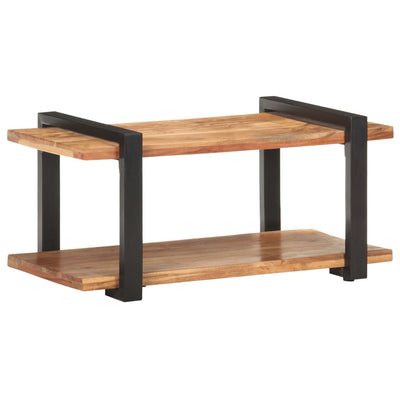 vidaXL TV Cabinet 90x40x40 cm Solid Acacia Wood