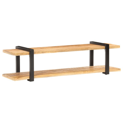 vidaXL TV Cabinet 160x40x40 cm Solid Rough Mango Wood