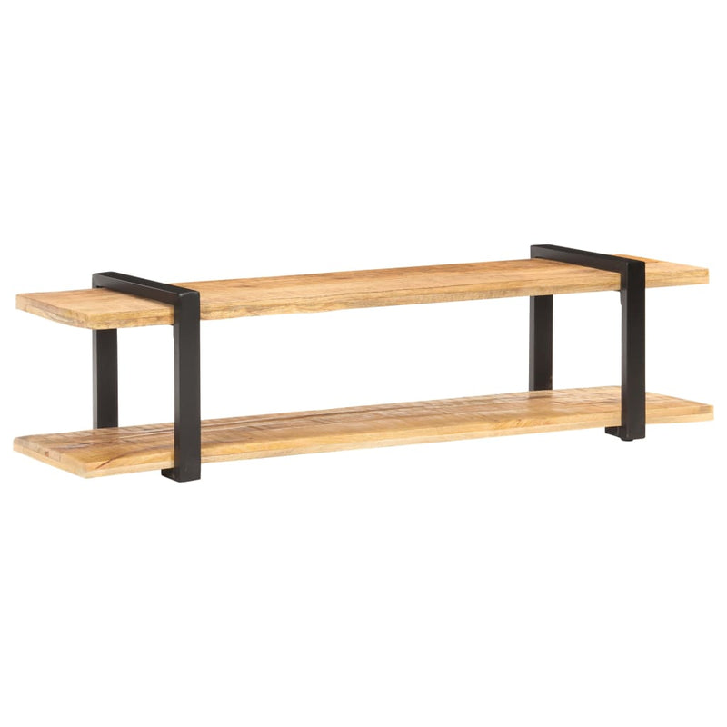 vidaXL TV Cabinet 160x40x40 cm Solid Rough Mango Wood