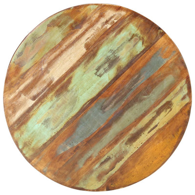 vidaXL Coffee Table Ø68x43 cm Solid Reclaimed Wood